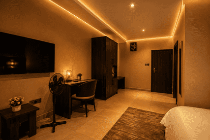 Inside Dase Luxury hotel 