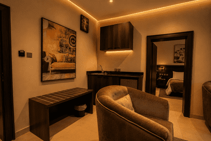 Inside Dase Luxury hotel 